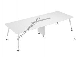 Стол для переговоров (на 6 опорах) 	EMP511NEW.HGW	 на Office-mebel.ru