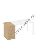 Тумба приставная 4-х ящичная с замком А4 9221 БП на Office-mebel.ru