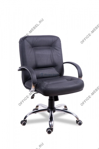 Кресло руководителя СЕНАТОР КОРОТКИЙ ХРОМ на Office-mebel.ru