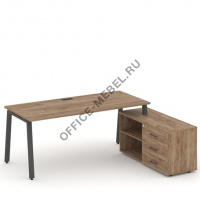 Стол письменный с греденцией Л/П SN-6A.SRG-013.M на Office-mebel.ru