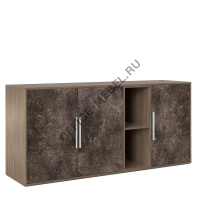 Шкаф низкий 3 створки, с нишей BTN36152042 на Office-mebel.ru