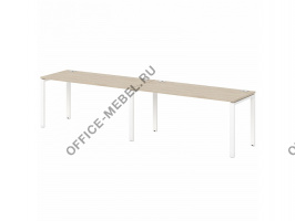 Линейный кластер на 2 рабочих места S-133 на Office-mebel.ru