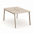 Рабочая станция на 2 места ES.D.RS-2.1-LP на Office-mebel.ru 1
