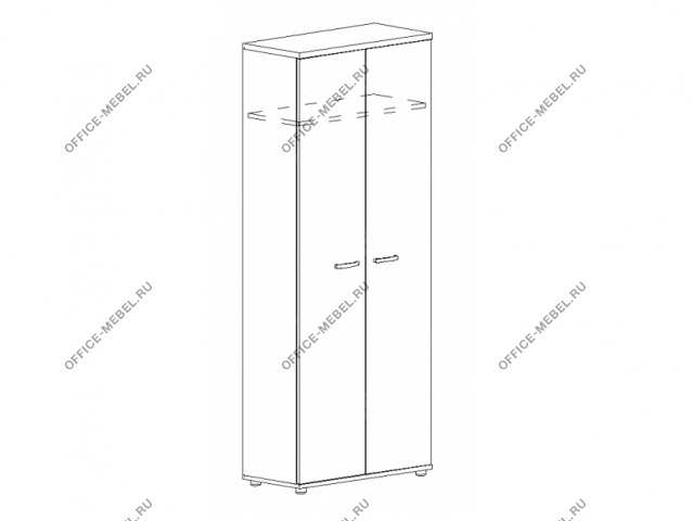 Шкаф для одежды А4 9307 БП на Office-mebel.ru