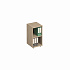 Стеллаж низкий узкий 352 на Office-mebel.ru 1