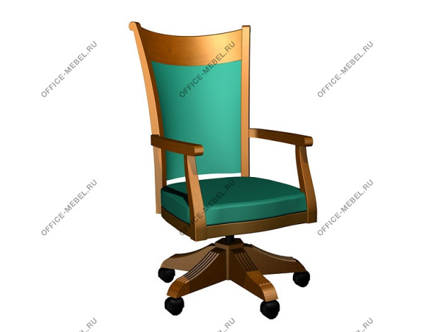 Кресло руководителя MI WOOD на Office-mebel.ru