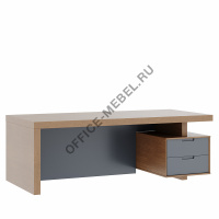 Стол письменный с тумбой малой Л/П CON36210024 на Office-mebel.ru