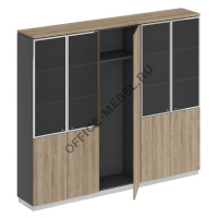 Шкаф комбинированная компоновка СИ 317 на Office-mebel.ru
