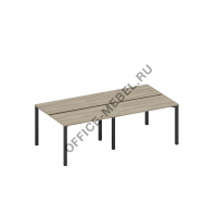 Рабочая станция на металлокаркасе А1 БГ 170.1-2 БП на Office-mebel.ru