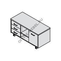Приставка подкатная 72T001 на Office-mebel.ru