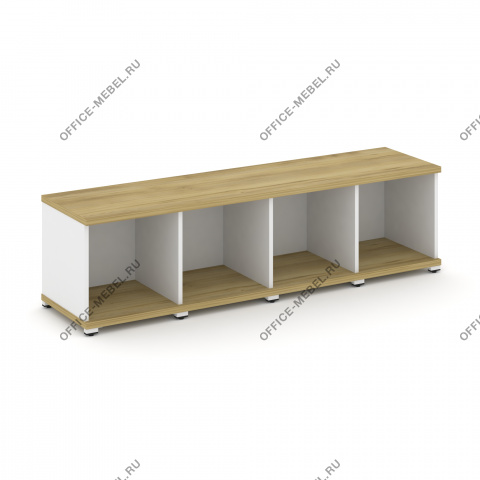 Стеллаж четыре узкие секции, 1 ниша CN.STU-140 на Office-mebel.ru