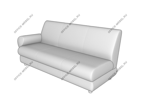 Мягкая мебель для офиса Элемент трехместный  с подлокотником (правый/левый) M3R-1/M3L-1 на Office-mebel.ru