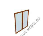 Пара стеклянных дверей для шкафа 1183 на Office-mebel.ru