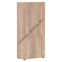 Шкаф с глухими средними и малыми дверьми с замком DHC 85.3(Z) на Office-mebel.ru