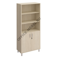 Шкаф для документов двери ДСП с замком + ниши В 430-821-1 на Office-mebel.ru