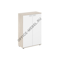 Шкаф средний 2-х дв MX.862 на Office-mebel.ru