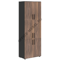 Шкаф с 3-мя комплектами глухих малых дверей VRHCS 80.8 на Office-mebel.ru