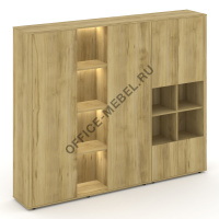Шкаф-гардероб Л/П (гард.;сек. подсвет.;сек. закр.;доп. шкаф) CS.D-GPD.STN-1.1 (L) на Office-mebel.ru