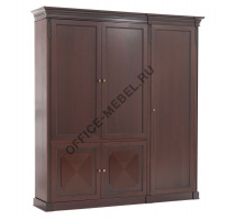 DOGE Шкаф 4 дер.дв+гард. L221 106 511.504/601.602 WAL на Office-mebel.ru