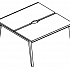 Рабочая станция (2х120) каркас МТ 1 скос МР Б1Б 173.02 на Office-mebel.ru 1
