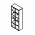 Шкаф большие алюминиевые двери FLS332 на Office-mebel.ru 1