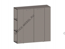 Шкаф средний универсальный со стеллажами JNO925.U727 на Office-mebel.ru