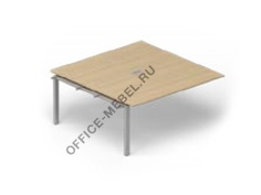 Стол «Bench» с креплением к тумбе с врезным блоком LVRU13.2016-2 на Office-mebel.ru