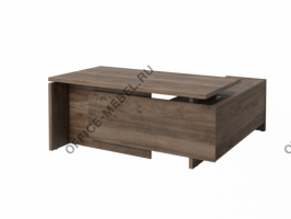 Стол руководителя с опорной тумбой FB-117L/R.DD на Office-mebel.ru