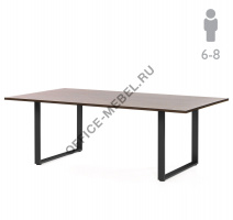 EXE Стол для переговоров Черн 101 901 WAL 09 на Office-mebel.ru