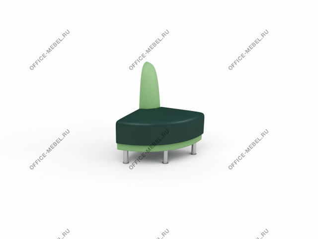 Мягкая мебель для офиса Модуль угловой 90 (внешний) У Вн 90 на Office-mebel.ru