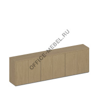 Шкаф для документов средний закрытый 6-дверный ИН 308 ГР на Office-mebel.ru