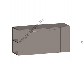 Шкаф низкий со стеллажами JNO922.U727 на Office-mebel.ru