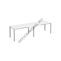 Рабочая станция (2х140) столы на металлокаркасе К1137-2 на Office-mebel.ru