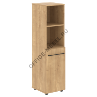 Шкаф колонка с глухой малой дверью на Office-mebel.ru