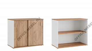 Шкаф средний закрытый TES38150421 на Office-mebel.ru