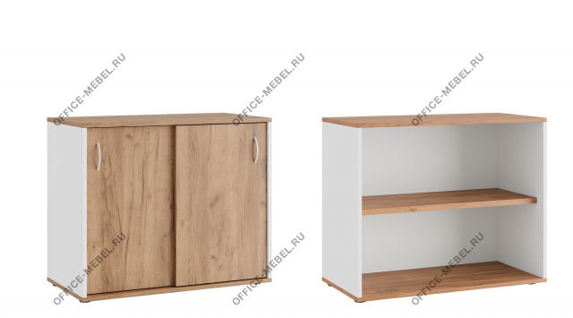 Шкаф средний закрытый TES38150421 на Office-mebel.ru