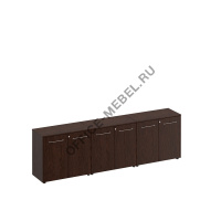 Шкаф для документов низкий закрытый(стенка из 3 шкафов) МЕ 310 на Office-mebel.ru