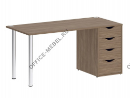 Стол письменный L=1580мм VR.SP-3-158.4 на Office-mebel.ru