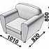 Мягкая мебель для офиса Кресло Тироль на Office-mebel.ru 1