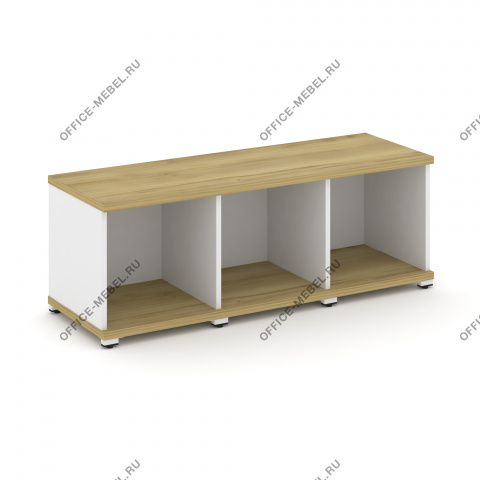 Стеллаж три узкие секции, 1 ниша CN.STU-130 на Office-mebel.ru