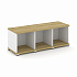 Стеллаж три узкие секции, 1 ниша CN.STU-130 на Office-mebel.ru 1