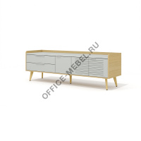 Опорная тумба (2 ящика + 2 отделения с дверьми) Rem-34 R/L на Office-mebel.ru