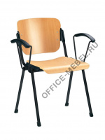 ERA arm wood black на Office-mebel.ru