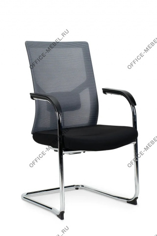 Офисное кресло Сильвия black/gray CF на Office-mebel.ru