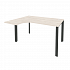 Стол эргономичный на П-образном м/к (левый/правый) O.MP-SA-3L/R на Office-mebel.ru 1