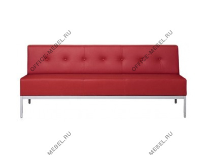 Мягкая мебель для офиса 3-х местный диван без боков Зипо на Office-mebel.ru