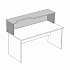 Надстройка к столу с вырезом левая 468 на Office-mebel.ru 1
