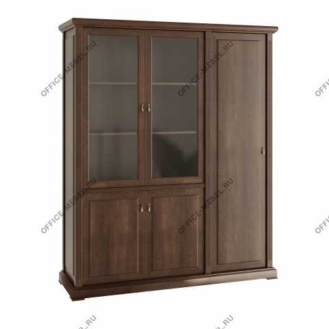 Шкаф для бумаг с одностворчатым гардеробом *штанга Композиция 7 на Office-mebel.ru
