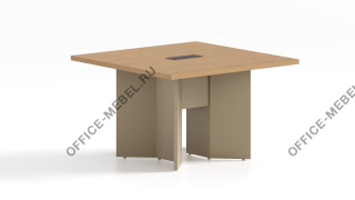 Стол  квадратный AU1212/V28.U999 AU1212/V29.U727 на Office-mebel.ru