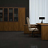 Шкаф комбинированный (для одежды + со стеклом) МК 359 на Office-mebel.ru 4